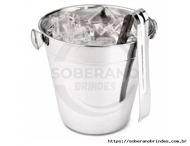 Balde de Gelo Inox