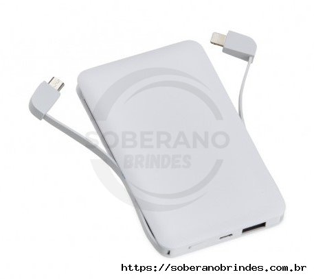 Power Bank 5.000mAh com Indicador LED